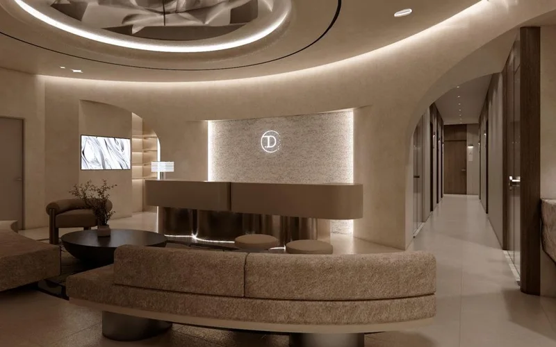 Interior of Delight Dermatology Clinic in Seoul